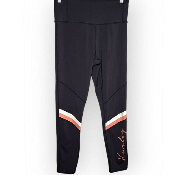 Hurley Junior's Striped Panel Leggings size Medium - Picture 2 of 8